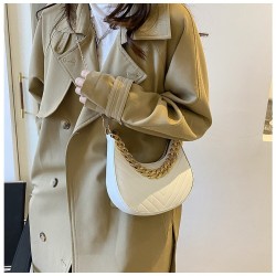 Luxurious shoulder small bag - double chain strapsHandbags