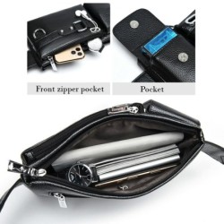 Multifunctional shoulder / waist bag - a small wallet - with zippers / pocketsBags