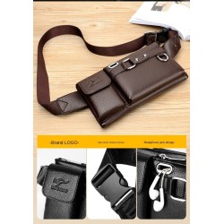 Multifunctional shoulder / waist bag - a small wallet - with zippers / pocketsBags