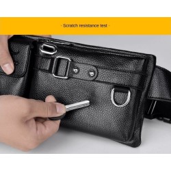 Multifunctional shoulder / waist bag - a small wallet - with zippers / pocketsBags
