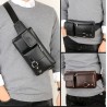 Multifunctional shoulder / waist bag - a small wallet - with zippers / pocketsBags