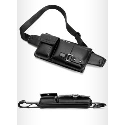 Multifunctional shoulder / waist bag - a small wallet - with zippers / pocketsBags