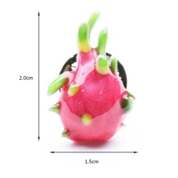 Fashionable brooch with a dragon fruitBrooches