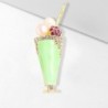 Ice cream shaped brooch - with pearls / crystalsBrooches