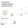 Interactive toy for dogs / cats - ball with light / sound / feather - USBToys