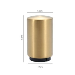 Automatic beer bottle opener - magnetic - push down - stainless steelBar supply