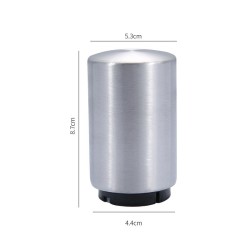 Automatic beer bottle opener - magnetic - push down - stainless steelBar supply