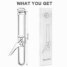 Multipurpose can / bottle / jar lid opener - adjustable - stainless steelBar supply