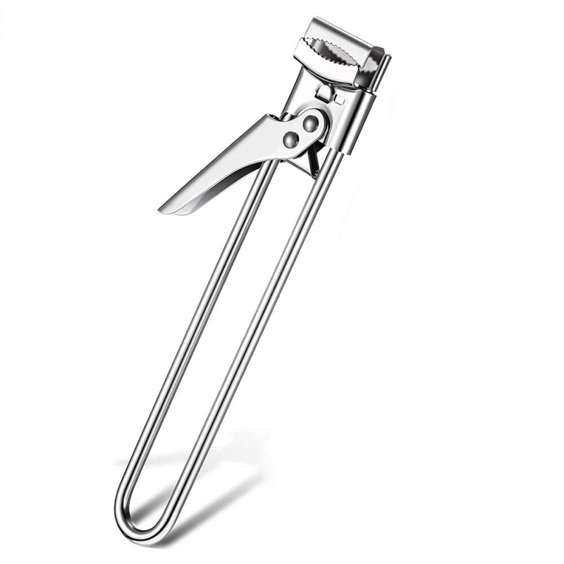 Multipurpose can / bottle / jar lid opener - adjustable - stainless steelBar supply