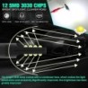 Car fog / DRL light - LED bulb - H3 - DC12V 3030 SMD 6000K white - 2 piecesDaytime Running Lights (DRL)