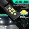 Car fog / DRL light - LED bulb - H3 - DC12V 3030 SMD 6000K white - 2 piecesDaytime Running Lights (DRL)