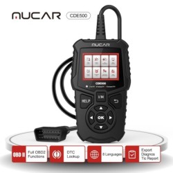 MUCAR CDE500 - full OBD2 scanner - code reader - DTC lookup - car diagnostic toolDiagnosis