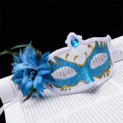 Sexy Venetian eye mask - with diamond / feather flower / glitterMasks