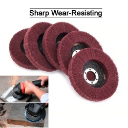 Nylon fiber polishing wheel - 320 grit - for angle grinder - 115mmPower Tools