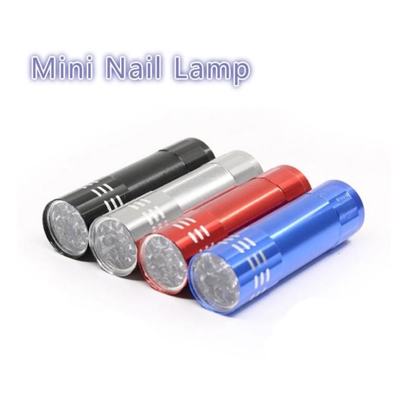 Multifunction mini UV Led lamp light - nail dryer - fake money detector - torchNail dryers