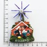 Netherlands - fridge magnets - dutch windmill - Amsterdam - bikesFridge magnets