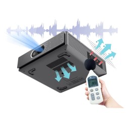 WZATCO S5 - mini DLP 3D projector - 4K - 5G - WIFI - Smart Android 9- full HD - 1080PProjectors