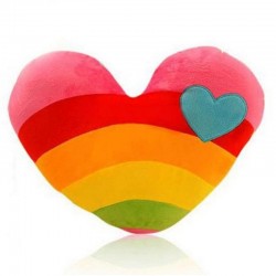 Rainbow - heart - clouds - cushionCushions