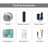 AAO YG230 - mini projector - 1080P - WiFi - multi screen - with speakerProjectors