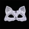 Luxurious Venetian eye mask - lace / glitter / sequins - cat eye - Halloween / masqueradesMasks
