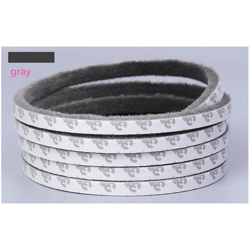 3M/5M - self-adhesive sealing brush tape - windproof - soundproof - doors / windows insulationAdhesives & Tapes 3M/5M - self-adhesive sealing brush tape - windproof - soundproof - doors / windows insulationAdhesives & Tapes