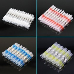 Solder seal sleeve - heat shrink - transparent - waterproof - electrical wire connectorSoldering