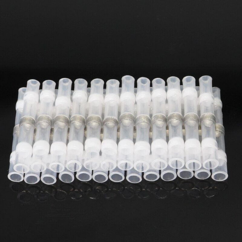 Solder seal sleeve - heat shrink - transparent - waterproof - electrical wire connectorSoldering