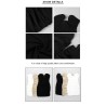Sexy mini dress - strapless - sleeveless - draped designDresses