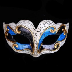 Venetian eye mask - cracked pattern - masquerade / HalloweenMasks