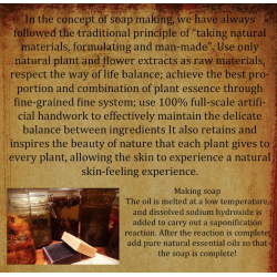 Natural collagen soap - handmade - green apple - 50gSkin