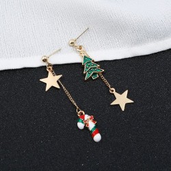 Christmas tree - stars - earringsEarrings