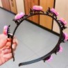 Colorful headband - with openable decorative flowers / fruits / cartoon animalsHair clips