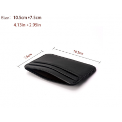 Super slim - mini wallet - purse - card holder - genuine leatherWallets