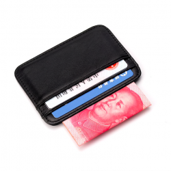 Super slim - mini wallet - purse - card holder - genuine leatherWallets