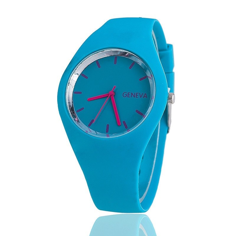 Trendy silicone watch - ultra thin - unisexWatches