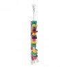 Wooden hanging toy for bird cage - Parrots - colorfulBirds