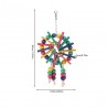 Wooden hanging toy for bird cage - Parrots - colorfulBirds