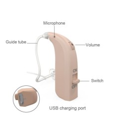Hearing aid - Bluetooth - wireless - rechargeable - Open Fit OE - OTCHearing aid