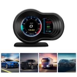 Car on-board computer - digital head-up display - HUD - OBD2 - speed monitor - with acceleration turbo alarmDiagnosis