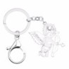Enamel keychain - with cupid angelKeyrings
