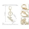Gold keychain - crystal LOVE letteringKeyrings