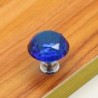 Elegant furniture knobs - glass diamond shapeFurniture