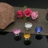 Elegant furniture knobs - glass diamond shapeFurniture