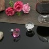 Elegant furniture knobs - glass diamond shapeFurniture