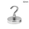 Magnetic hanging hook - strong neodymium magnet - 32mm - 5.5kgMagnets
