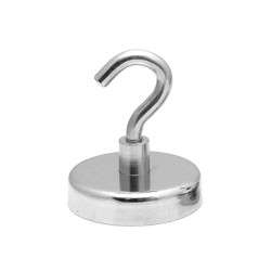 Magnetic hanging hook - strong neodymium magnet - 32mm - 5.5kgMagnets