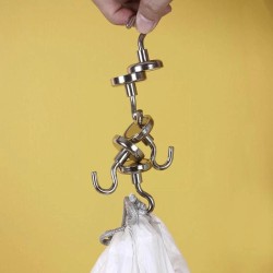 Magnetic hanging hook - strong neodymium magnet - 32mm - 5.5kgMagnets