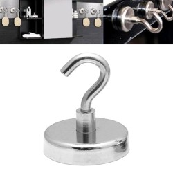 Magnetic hanging hook - strong neodymium magnet - 32mm - 5.5kgMagnets