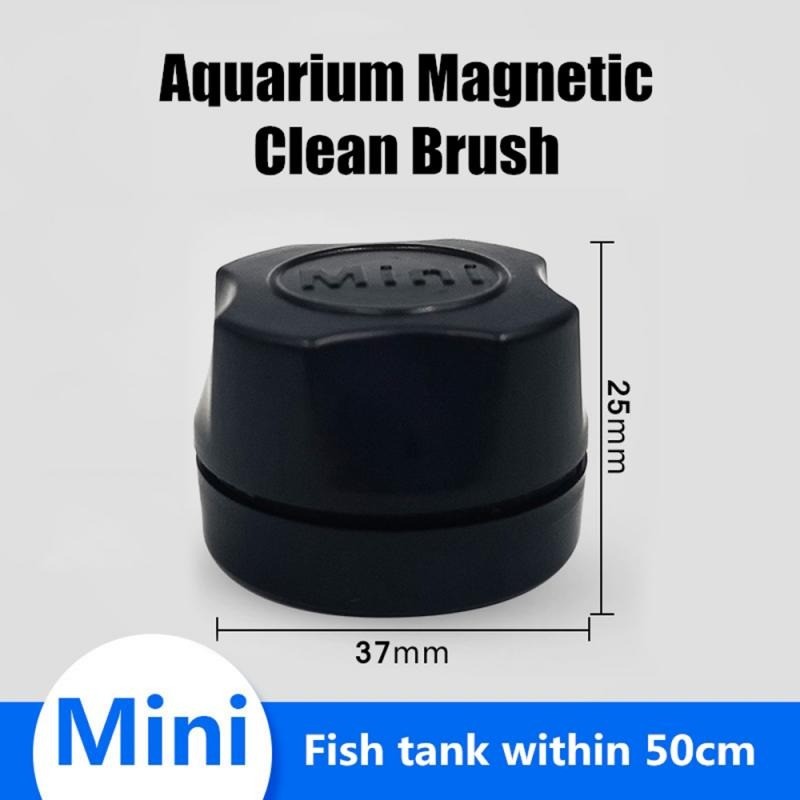 Aquarium glass cleaning brush - magnetic - algae scraper - cleanerAquarium