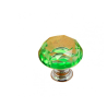 Elegant furniture knobs - glass diamond shapeFurniture